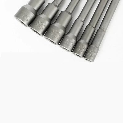 Hex With or Non-Magnetic Nut Driver 1/4 Socket Wrench Impact Drill Bit 300/350mm