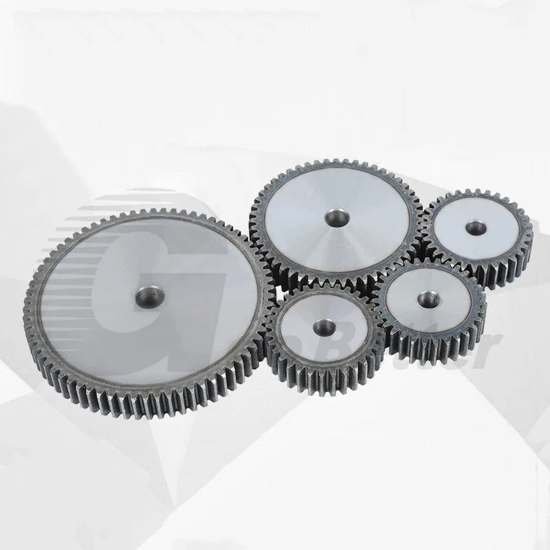 3/4/5 Mod 10T - 32T Spur Gear 45# Steel Pinion Gear Thickness 30mm 35mm 40mm