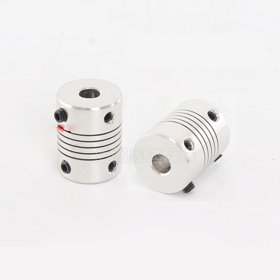 Flexible Shaft Coupling Joint Stepper Motor Coupler Connector 3-10mm All Size