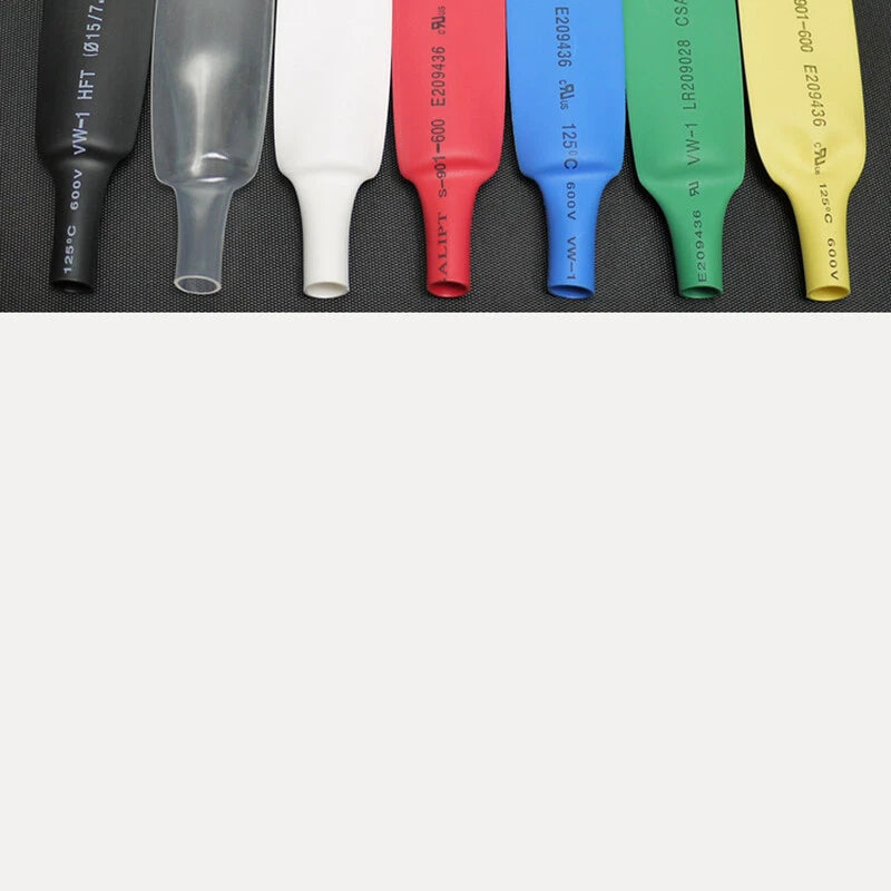 15mm Heat Shrink Tubing 2:1 Ratio – Electrical Cable Sleeving & Wire Insulation