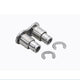 40# 08B-1 Stainless Steel Roller Chain Hollow Pin Connecting Link 40H x 1Pcs