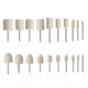 Wool Felt Polishing Wheel Buffing Power Tools For Dremel Pro Rotary Tool 2.35mm/3mm Shank