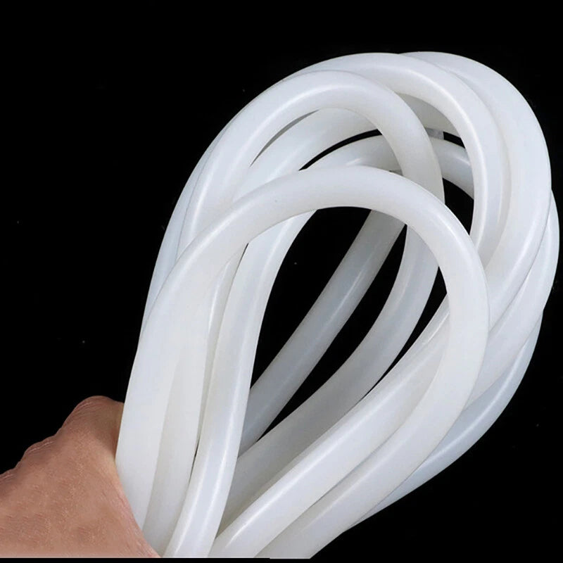 Food Grade Silicone Tube Flexible Rubber Hose for Beer Brewing, Milk & Water Transfer