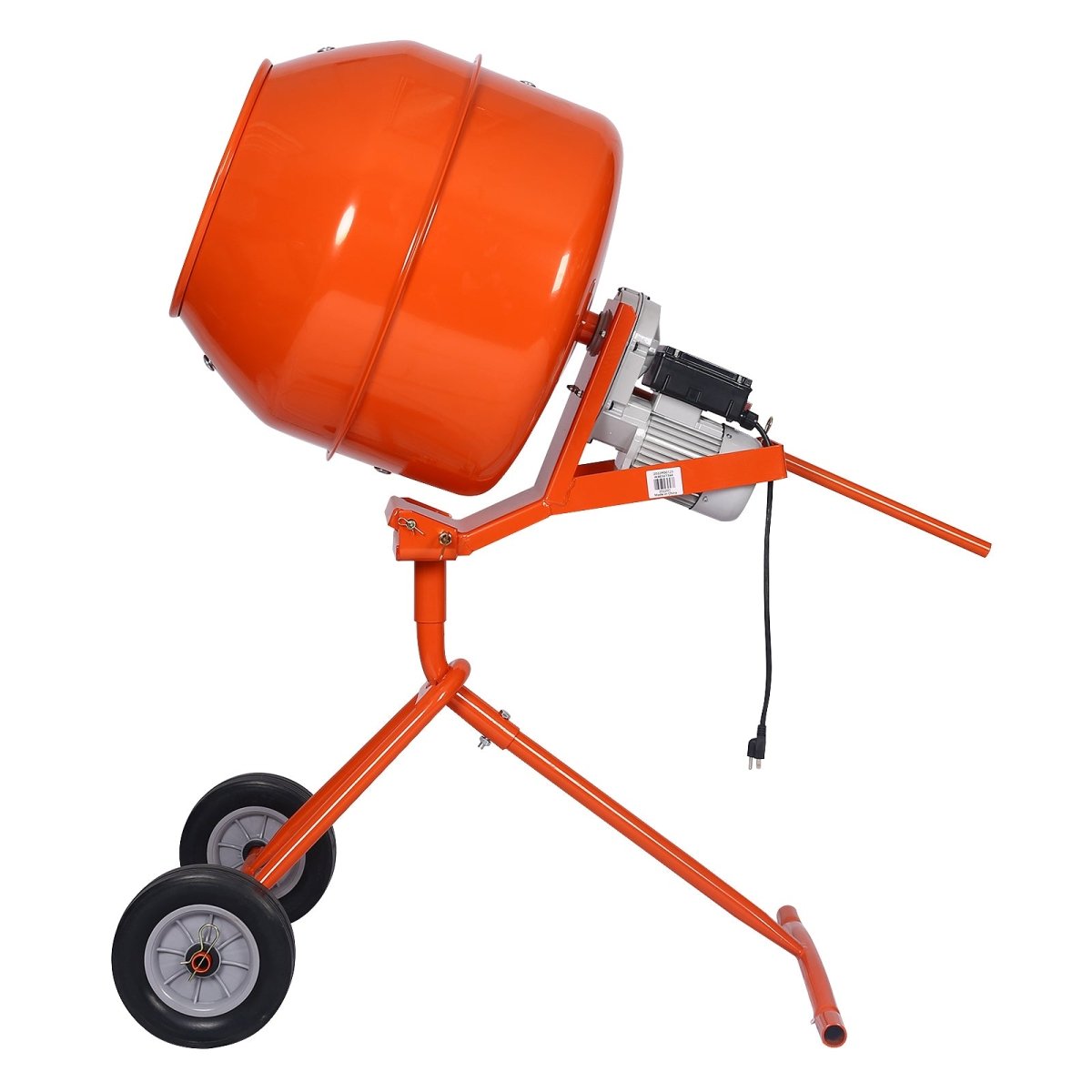 5.0 cu. ft. Portable Concrete Mixer,electric cement mixer ,ETL certificated copper motor - HomeDIYer