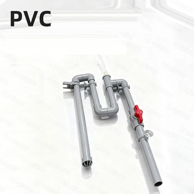 PVC Metric Pipe Fittings for Aquarium & Fish Tank — Straight, Elbow, T-piece, Ball Valve & More