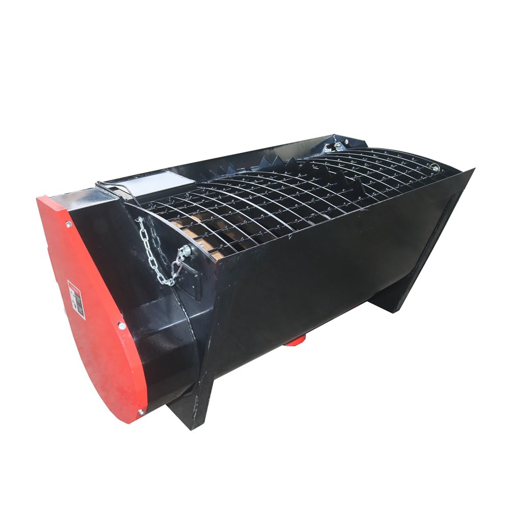 280Lt Volume Skid Steer Attachments Concrete Mixer Bucket - HomeDIYer
