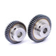 Spur Gears 1 Mod Transmission Gear With Step 45# Steel Pinion Motor Gear 45T~80T