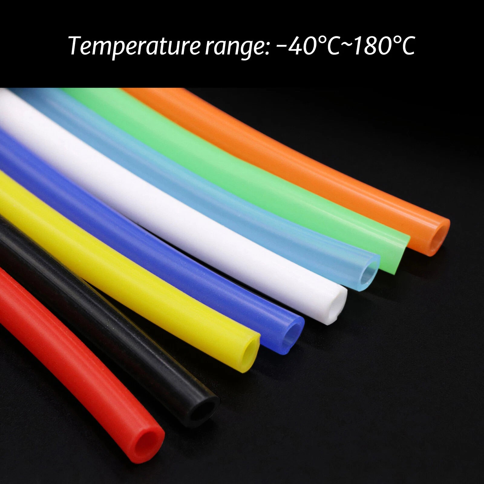 Food Grade Silicone Tube — Flexible High-Temp Rubber Hose, Multi-Size & Color