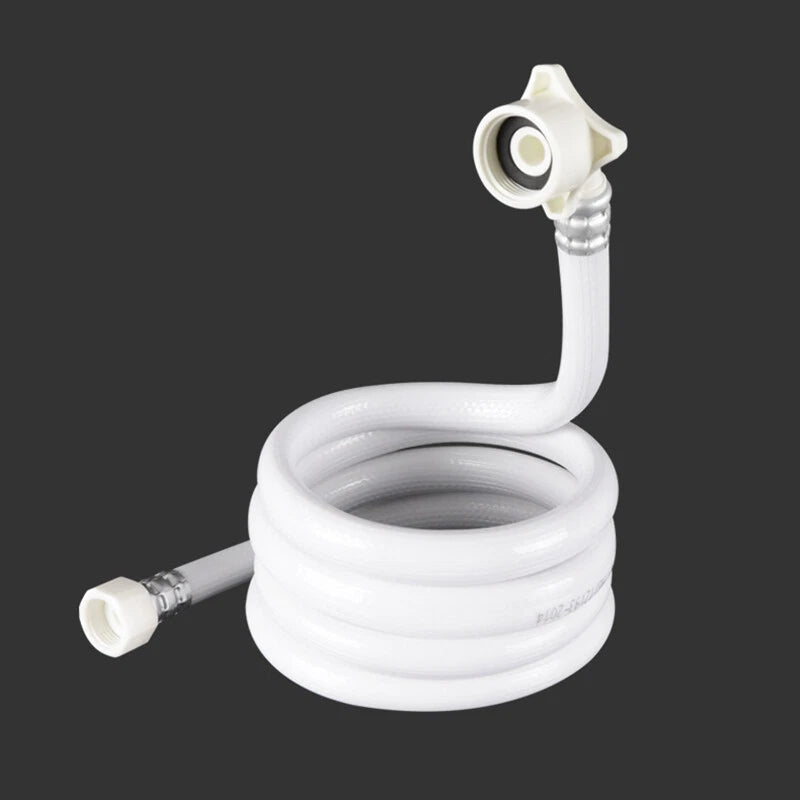 1" & 2" Washing Machine Water Inlet Hose – PVC Extension Pipe Connector, 0.6M–5M