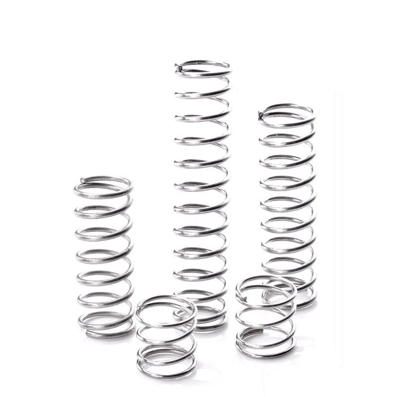 Compression Spring 0.9mm Wire Diameter 5-11mm OD 10-60mm Length Zinc Plated