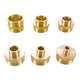 BSP Male Thread Reducer Nipple — Brass Pipe Fitting Connector Adapter