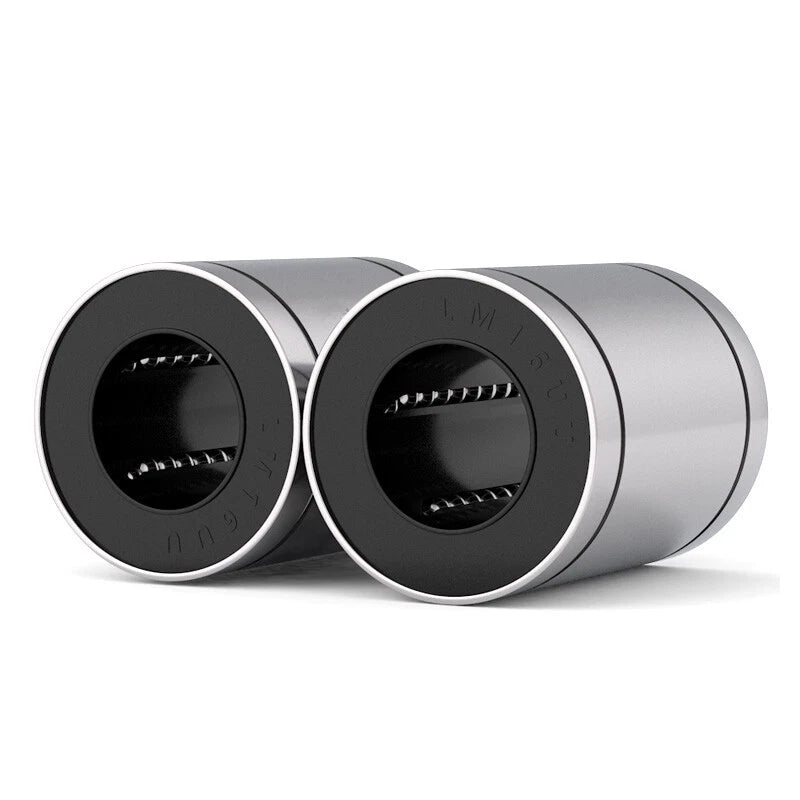Steel Linear Ball Bearing Bushing LM3-UU - LM80-UU with Rubber Seals Bearings