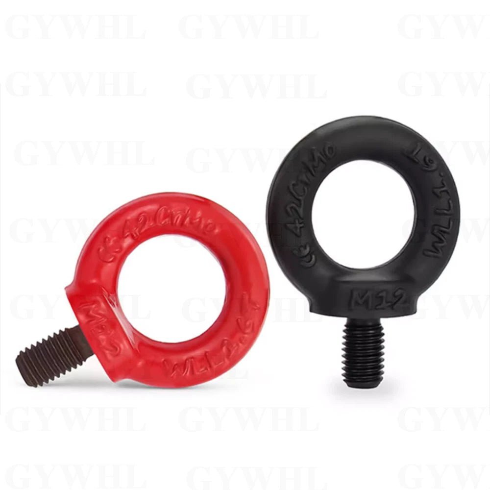 DIN 580 Lifting Eye Bolts & Nuts — G80 & 12.9 Manganese Steel, M6–M36 - HomeDIYer