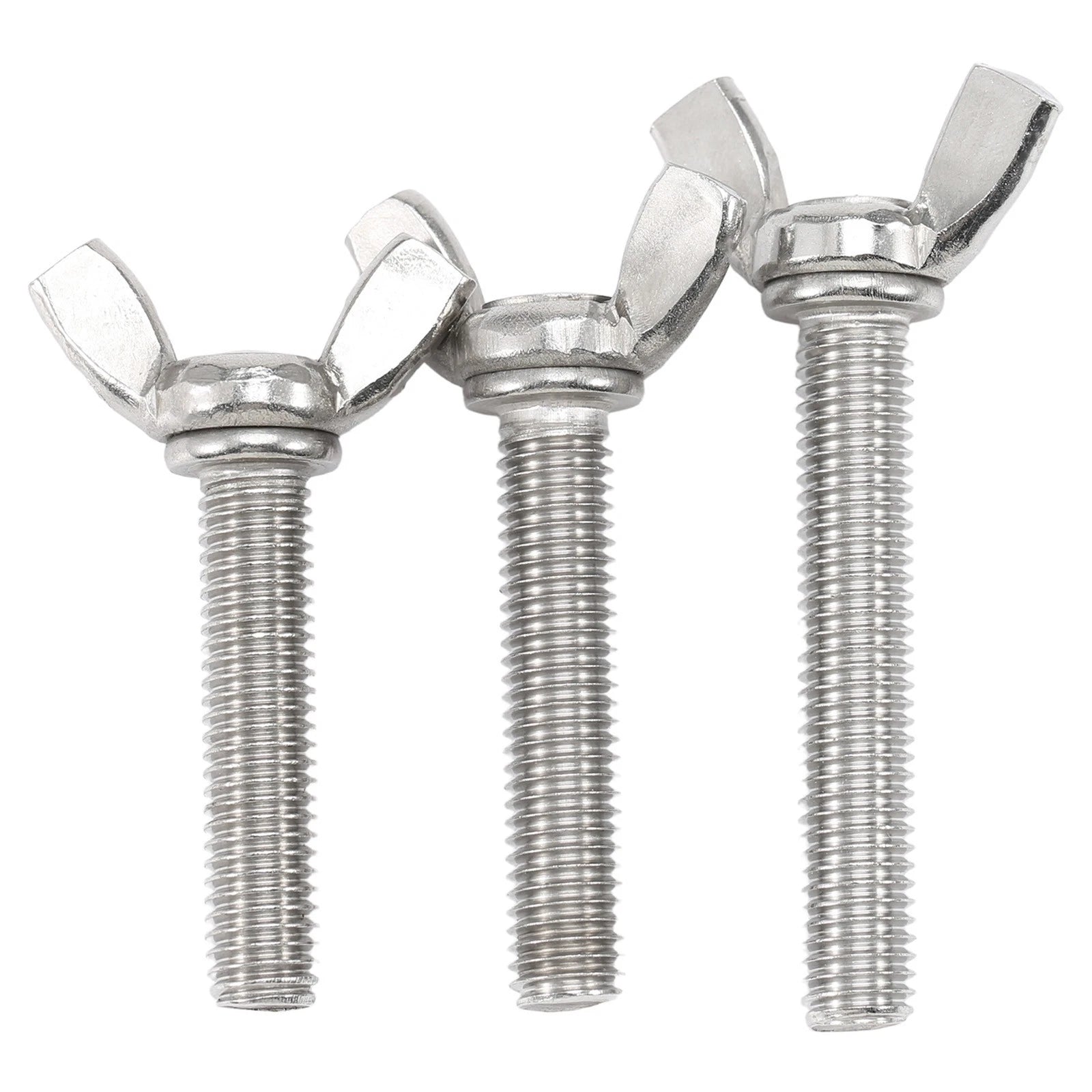 304/316/201/White Zinc M3 M4 - M12 Butterfly Wing Screws Thumb Screw Wing Bolt