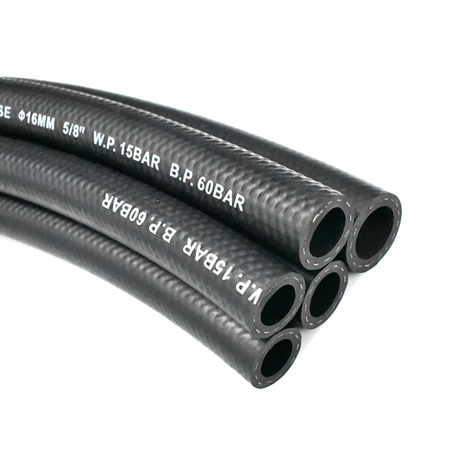 Reinforced Silicone Tubing Hose — Fuel, Vacuum & Coolant Line | Red Blue Black