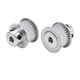 S2M 16-60 Teeth Timing Belt Pulley BF/K Type Synchronous Wheel Bore 4mm-15mm
