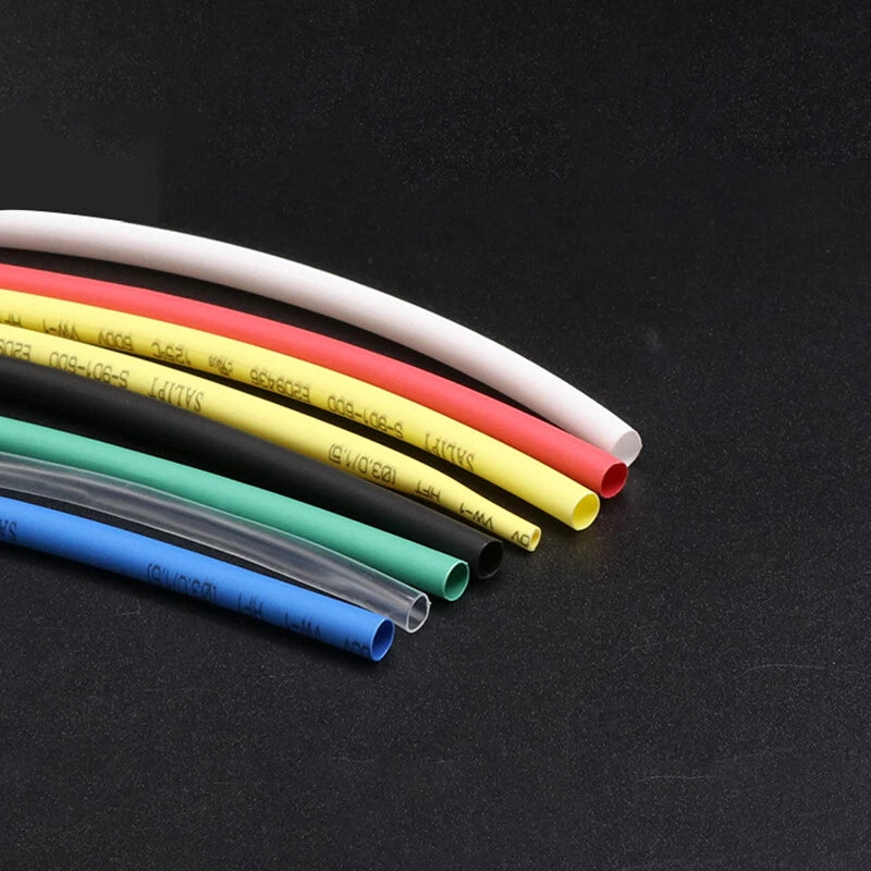 Heat Shrink Tubing 2:1 Ratio – φ0.6mm to φ6mm Electrical Wire Sleeve