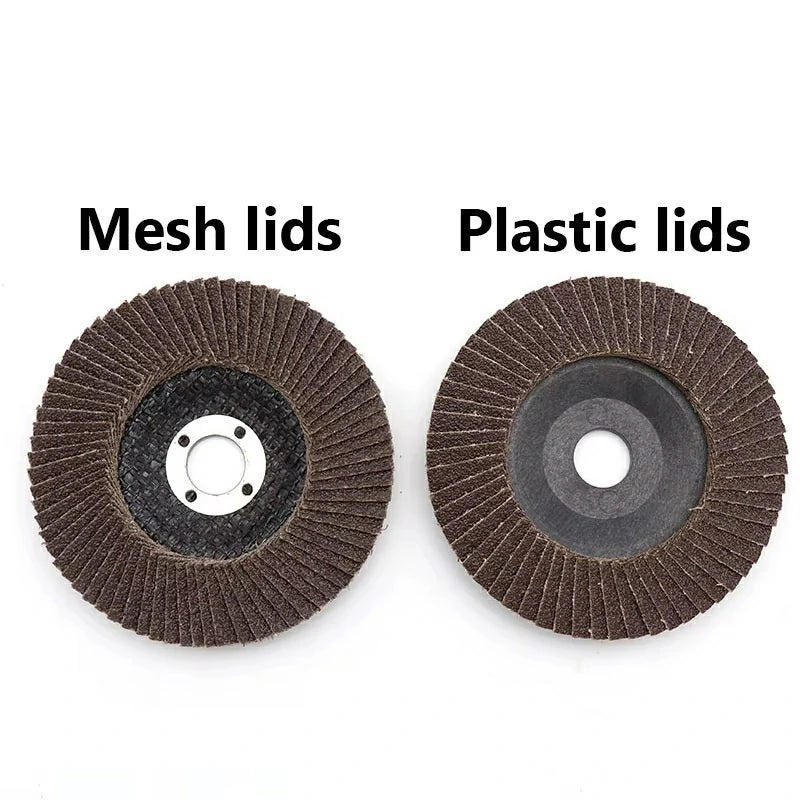 Thousand - leaf Polishing Wheels 60Grit~320Grit Chiba Polishing Wheel for Angle Grinder Wood Metal Sanding Cutting Tool Attachment - HomeDIYer