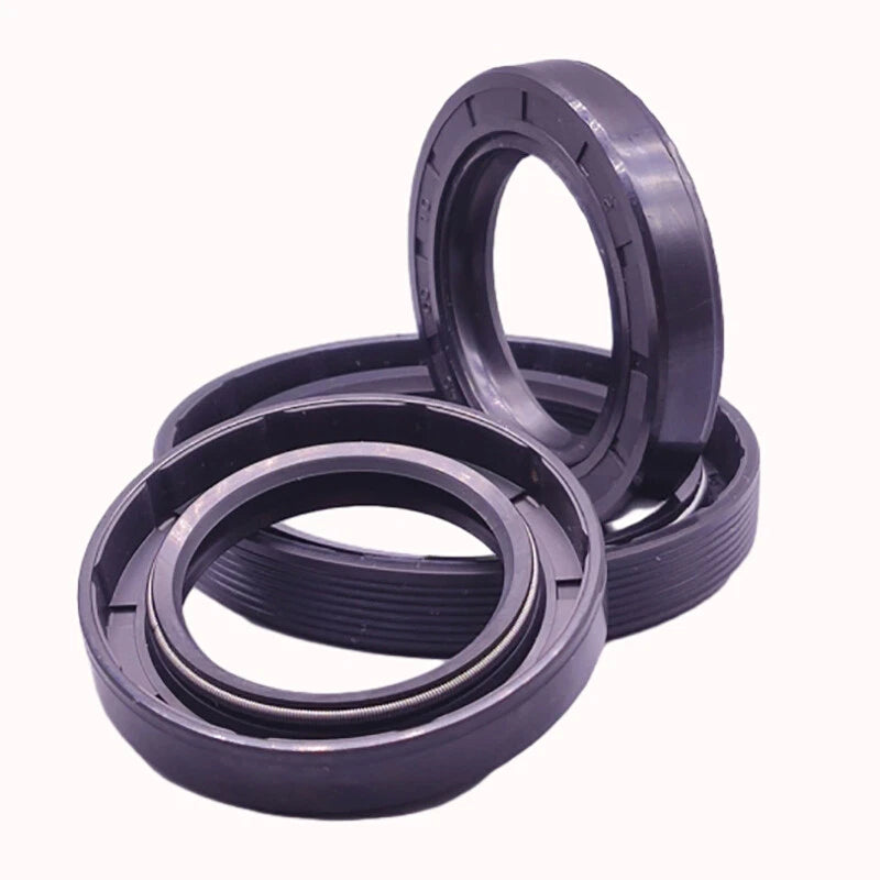 TC Oil Seal Metric NBR Double Lip Rotary Shaft Seal — ID 8mm to 32mm, 5-Pack