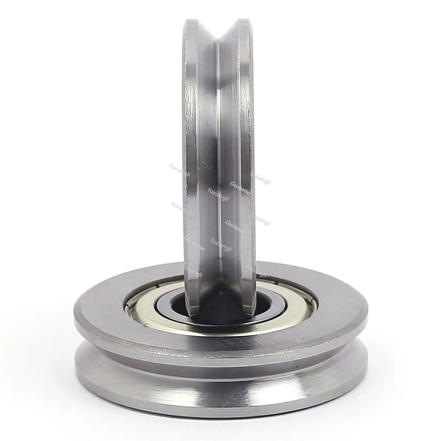 V Groove Metal Seal Guide Pulley Rail Ball Bearing V625ZZ 5x22x5mm Bearing Wheel