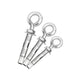 Closed Hook Eye Bolt with Expansion Anchor — Galvanised & 304 Stainless | M6.5 M8 M10 M12