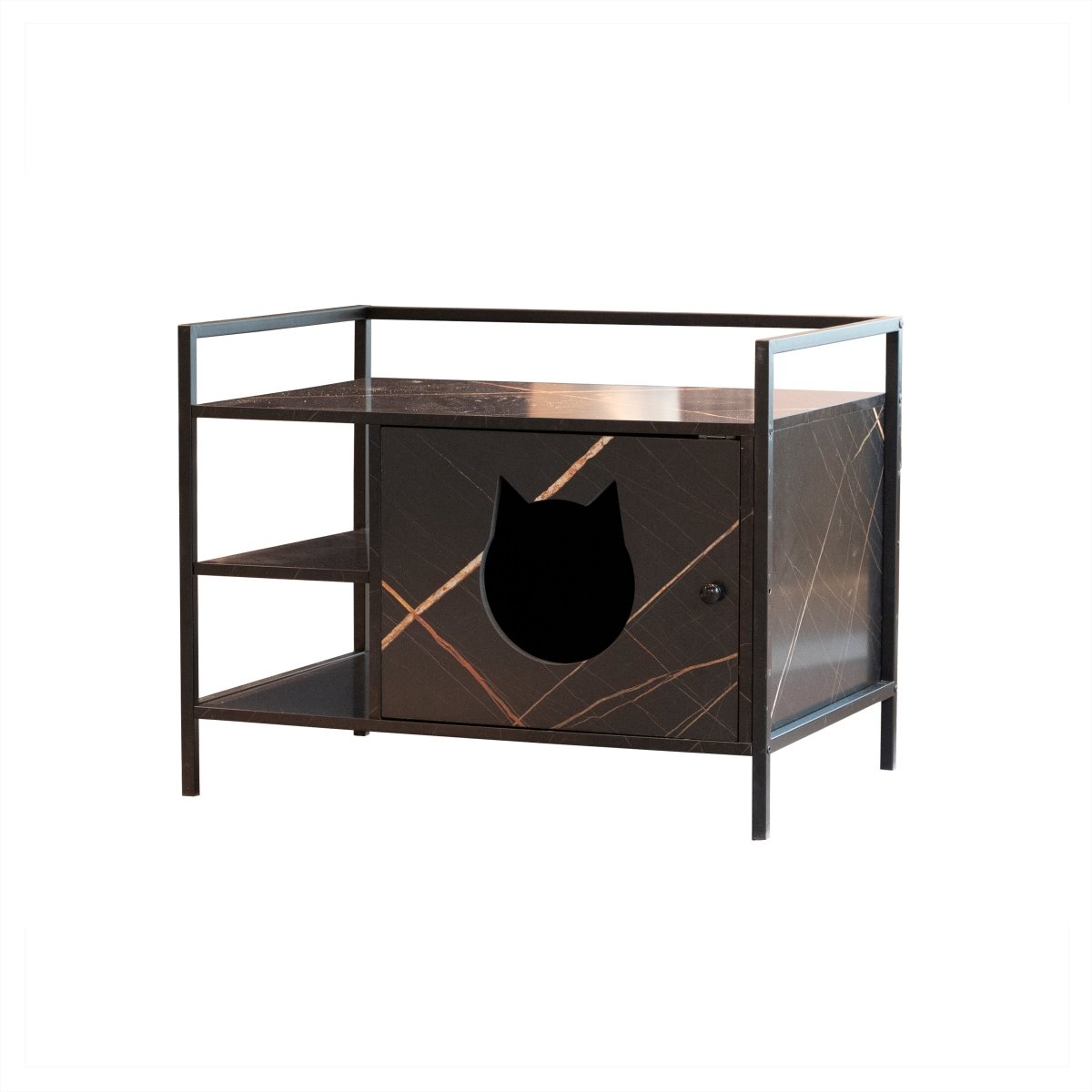 Cat Litter Box Furniture Hidden Litterbox Enclosures - HomeDIYer