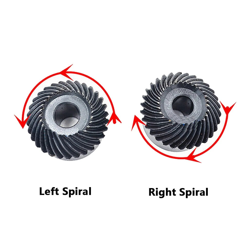 Module 1.5/2/2.5/3/4 Spiral Bevel Gear 90° 1:1 Pairing 20T 25T 30T Left-Right