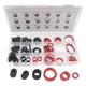141pcs Faucet Washer Assortment Set Rubber Kitchen Bath Sink Hose Seal Washers