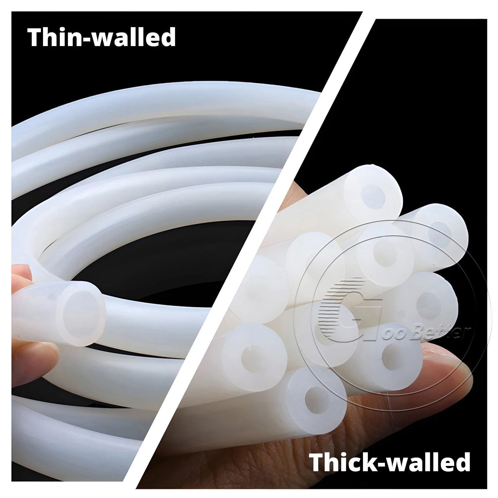 Translucent Silicone Tube — Industrial Grade Soft Rubber Hose ID 2–70mm