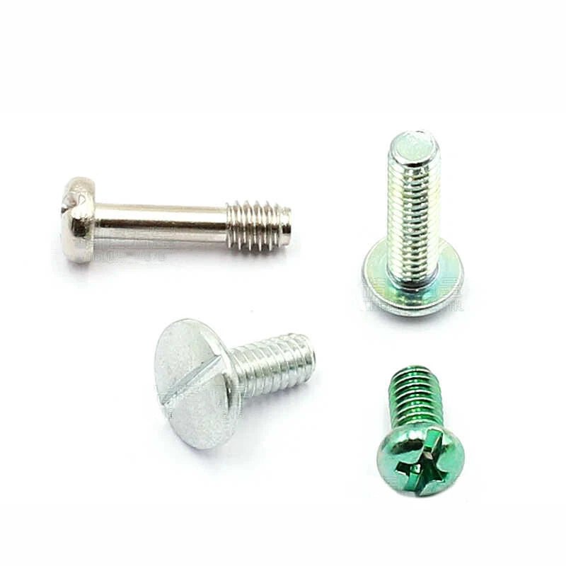 8 - 32 UNC Phillips Pan Head Machine Screws | Multi - Finish Zinc & Nickel Plated - HomeDIYer