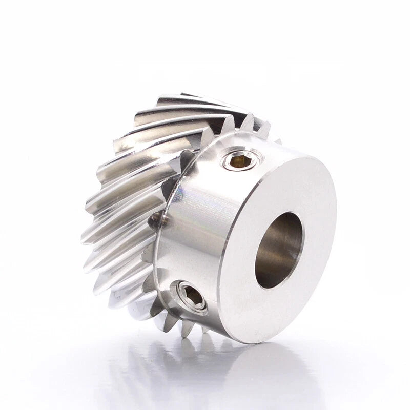 Module 1 1.5 Helical Gear 304 Stainless Steel 45° Left-hand 13/15/20T Teeth
