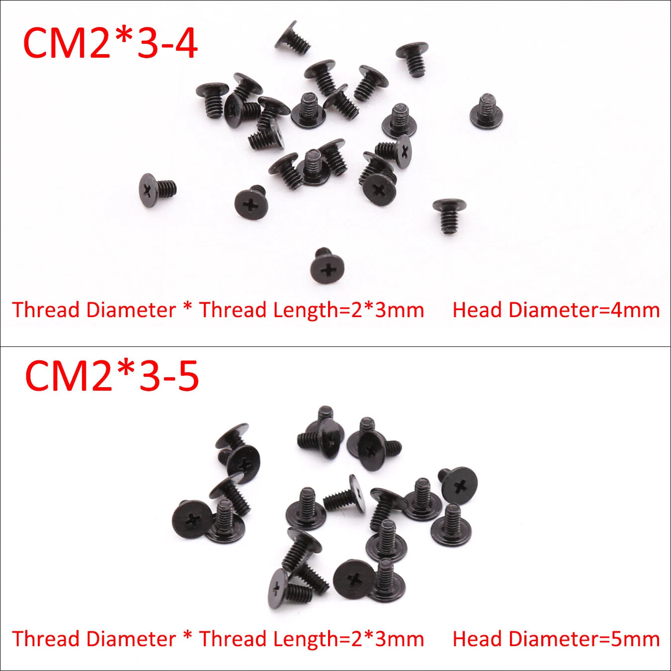 320-Piece Machine Screws Assortment Set M2 M2.5 M3 — for Phone, PC, Laptop, Keyboard & Hard Disk Repair