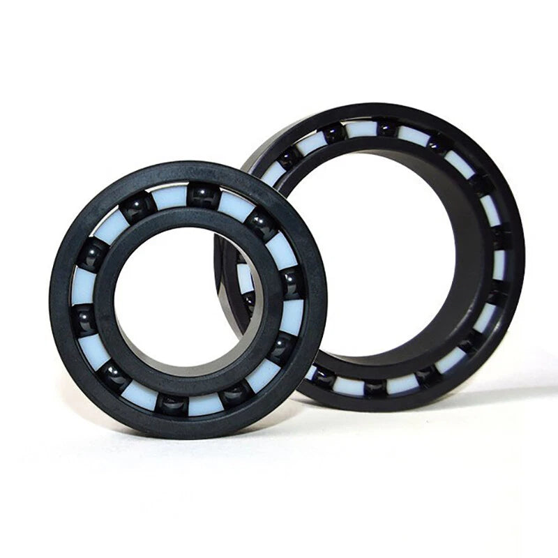 Silicon Nitride Ceramic Bearings Deep Groove Ball Bearing with Retainer All Size