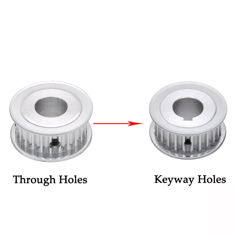 3M Timing Belt Drive Pulley AF-Type Pitch 3mm For CNC Step Motor 12~40 Teeth