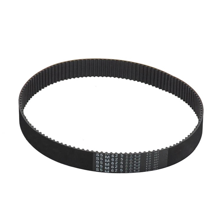 S5M Rubber Timing Belt Closed Loop — 5mm Pitch, 25mm or 30mm Wide, 250–2800mm Perimeter