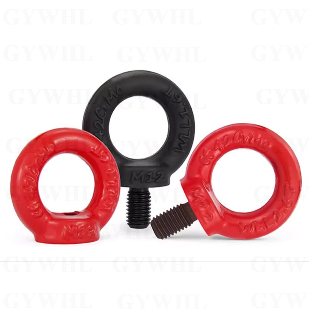 DIN 580 Lifting Eye Bolts & Nuts — G80 & 12.9 Manganese Steel, M6–M36 - HomeDIYer