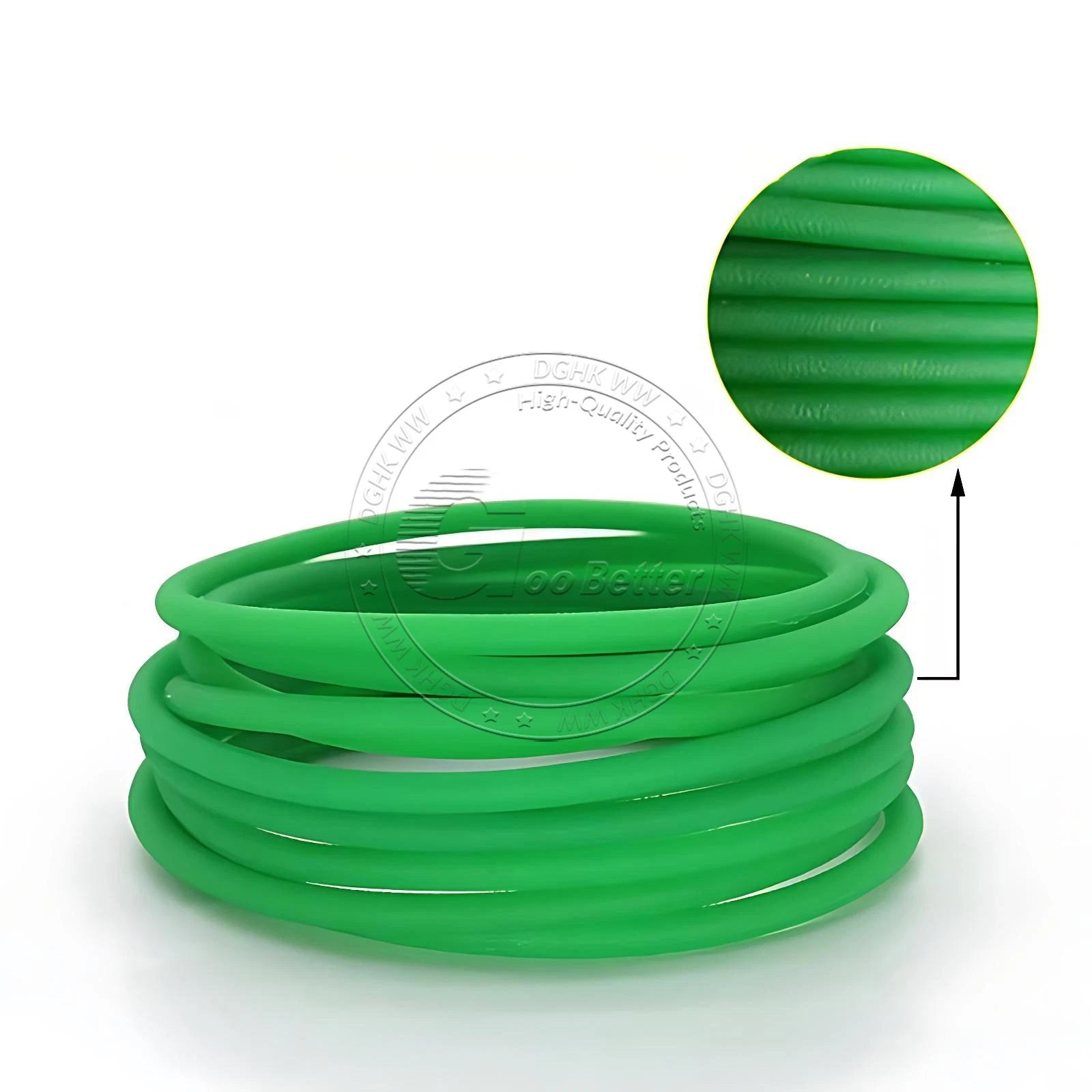 PU Round Drive Belt – Solid Polyurethane Close Loop, 4mm to 10mm Diameter