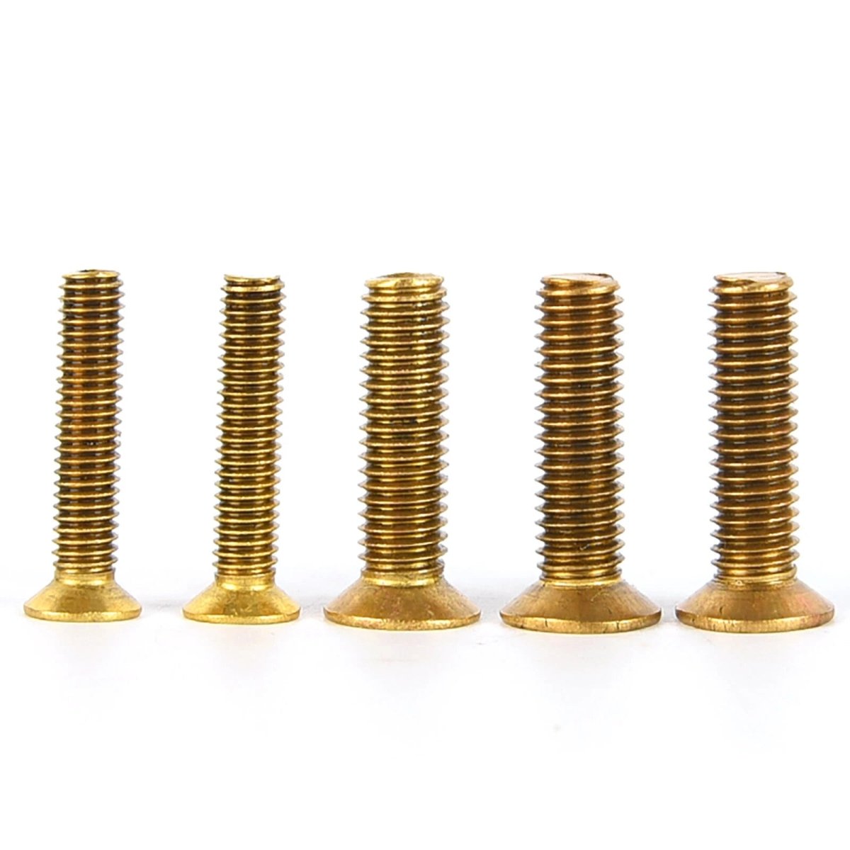 Brass Pozi Countersunk Machine Screws DIN 965 M2 - M8 Flat Head - HomeDIYer