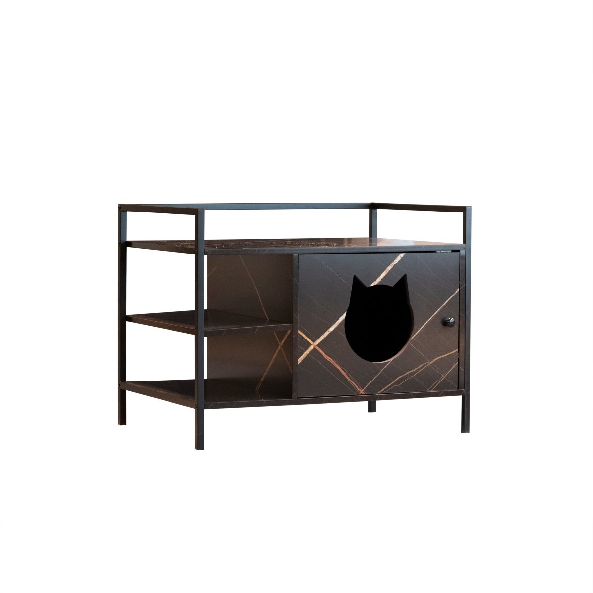 Cat Litter Box Furniture Hidden Litterbox Enclosures - HomeDIYer