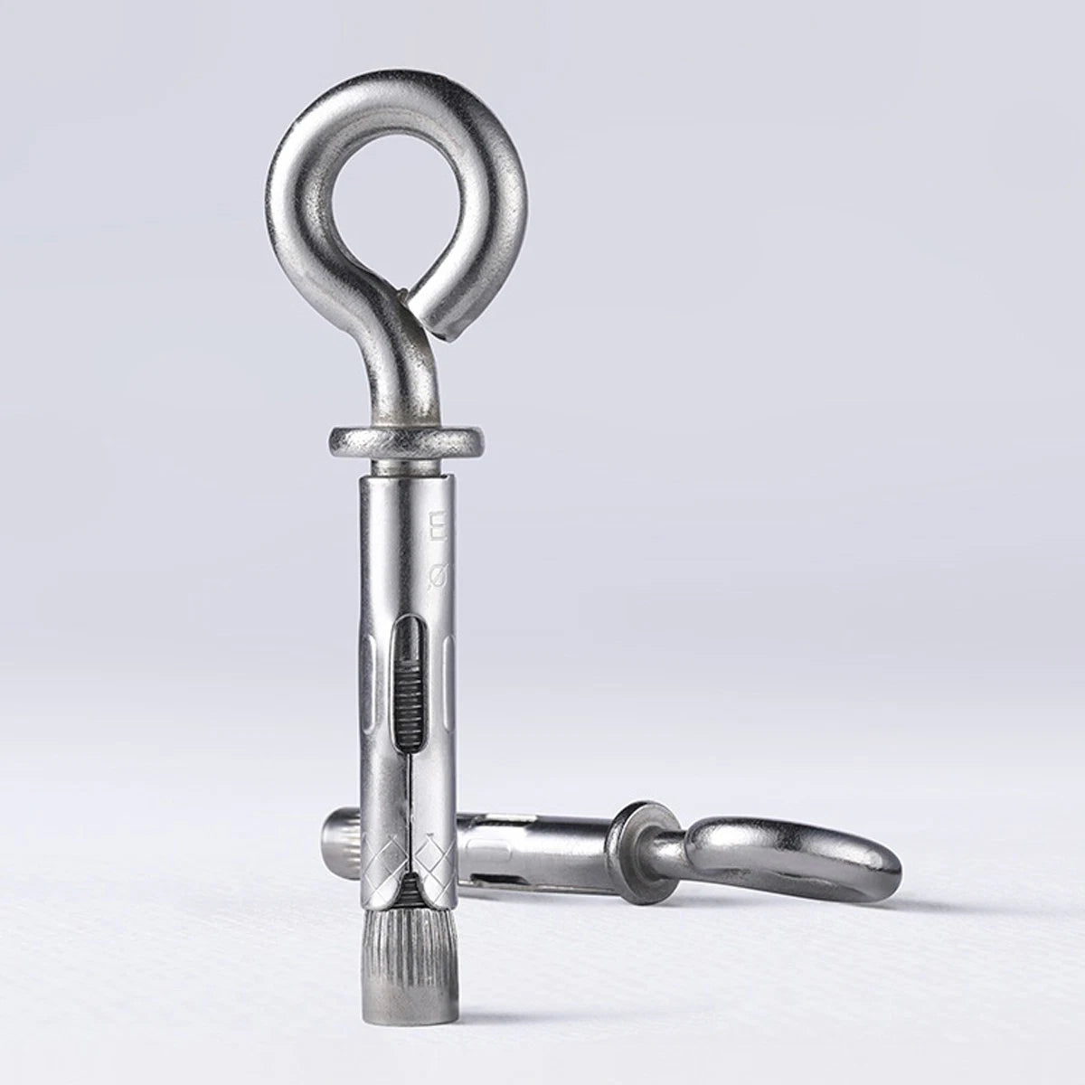 Expansion Anchor Eye Bolts Hook — Grade 8.8 Galvanized Steel for Concrete & Brick | M6.5 M8 M10 M12