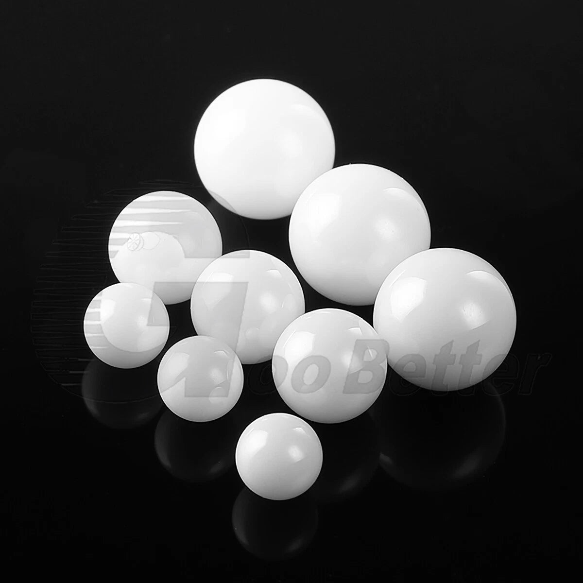 ZrO2 Zirconia Ceramic Ball Bearings G10 Dia 1mm-30mm Precision Solid Round Balls