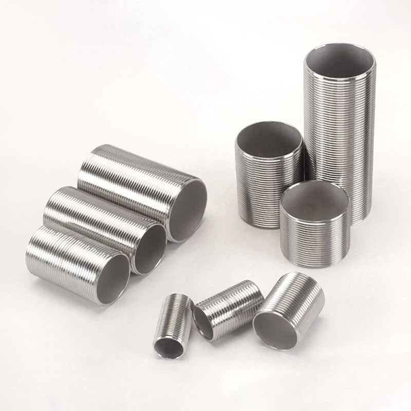 Male Thread Stud Rod A2 Stainless Steel Connector Pipe Fitting — 1/4" to 2"