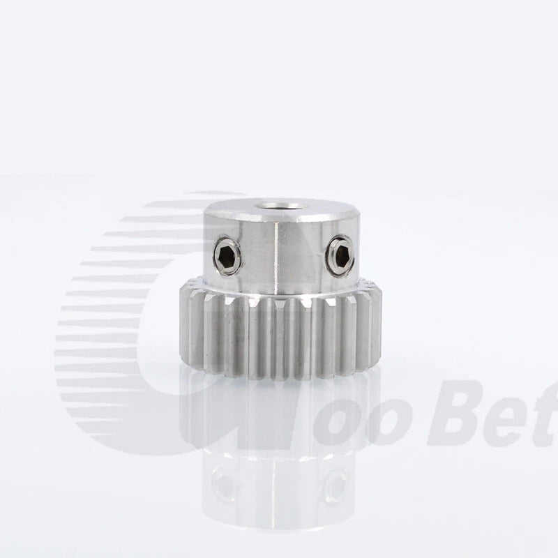 Spur Gear Stainless Steel Module 1 with Hub 15 - 40 Tooth Motor Pinion Precision