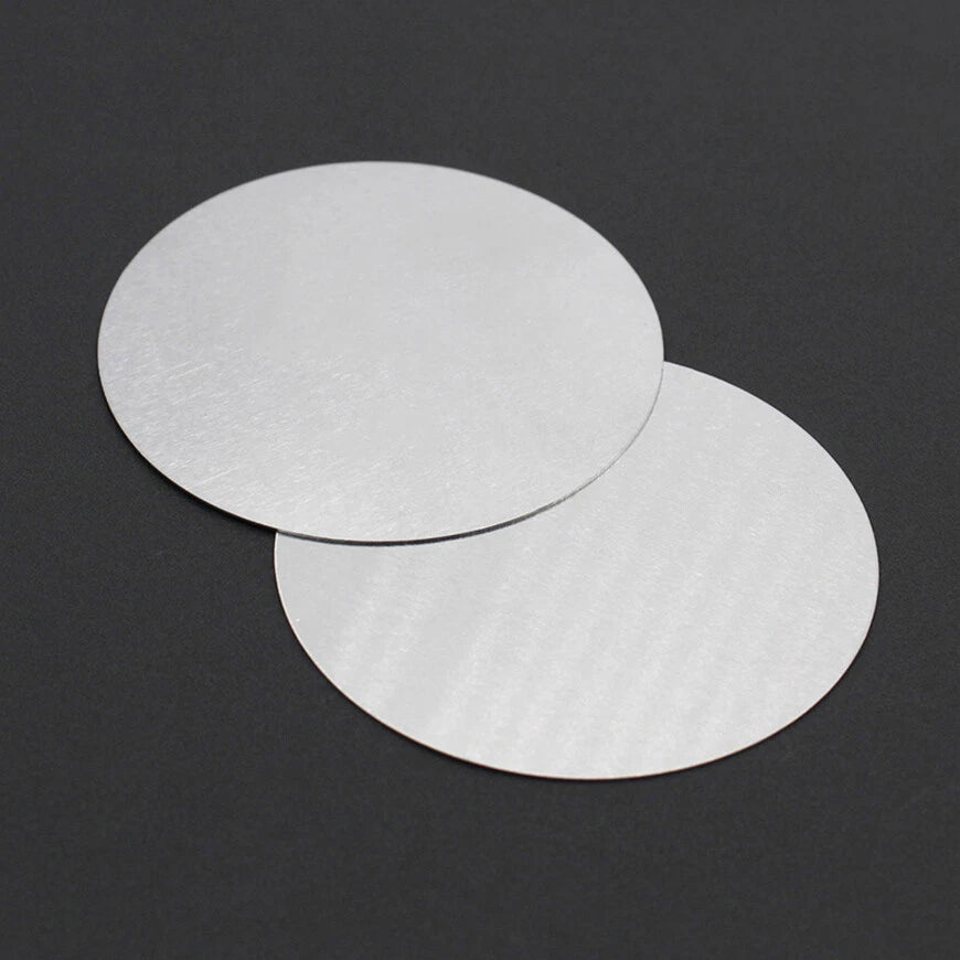 Diameter Ø 58mm Aluminium Discs-Circles-Round Aluminum Sheet (0.3mm Thick)