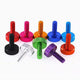 Aluminium Alloy Knurled Thumb Screws M4x8/10/12mm Hand Grip Knob Bolts Colourful