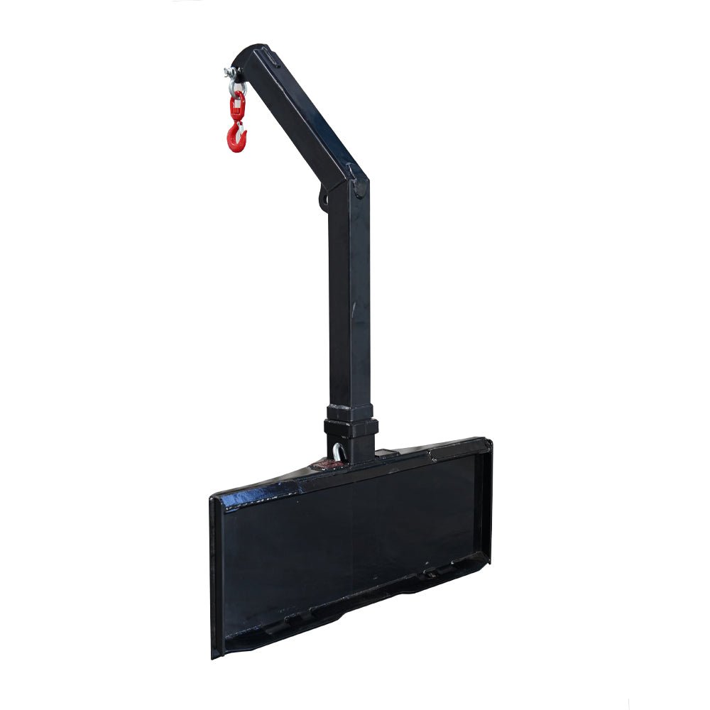 Skid Steer Quick Tach Lift Pole Jib Hoist Crane - HomeDIYer