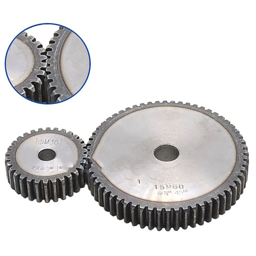 Module 2M Flat Gear Motor Transmission Spur Gear 10T to 96T  Gears With Screw