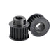 HTD-5M 15T-72T Timing Belt Pulleys Pitch 5mm Width 16mm BF With Keyway 45# Steel