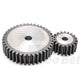 Module 5 Spur Gear C45 Steel 12 to 40 Tooth Motor Pinion Cogwheel Hardened Flat