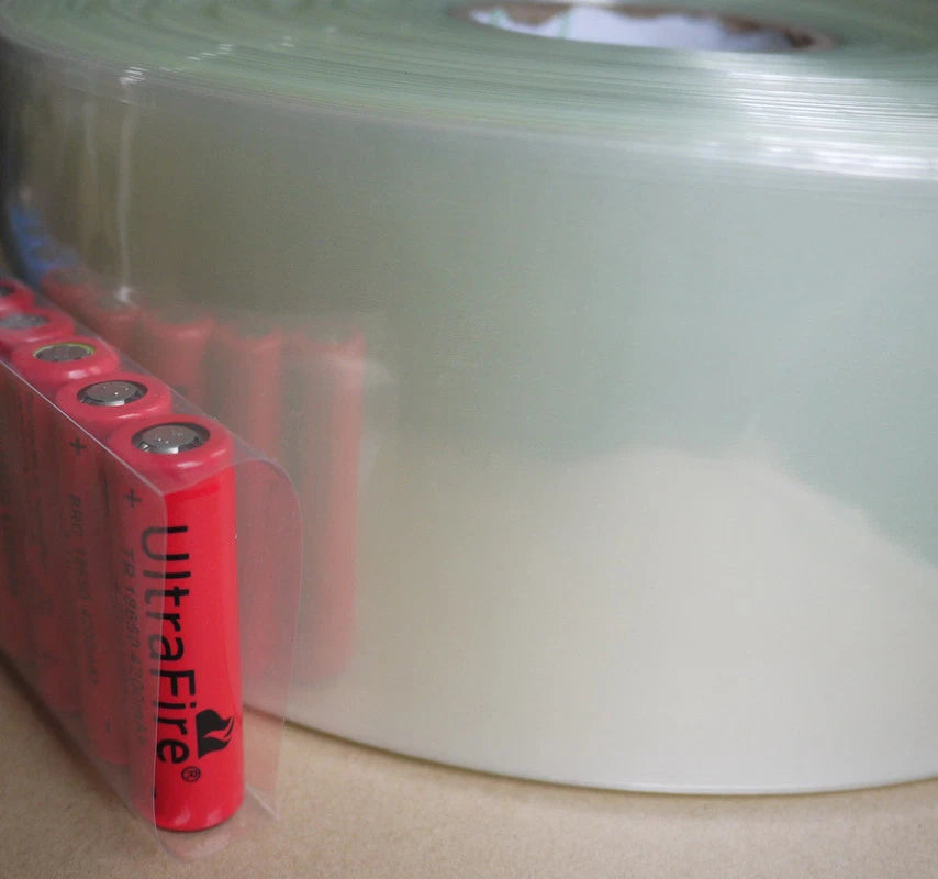 Transparent PVC Heat Shrink Tubing for RC Battery Packs — 7mm to 300mm